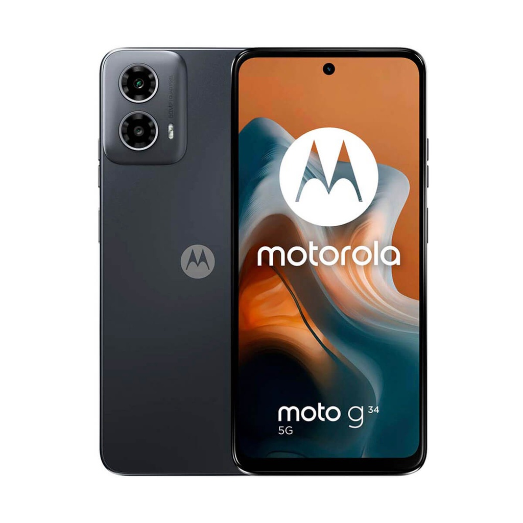 Motorola Moto G34 5G 8Go/128Go Noir (Charcoal Black) Double SIM XT2363-2