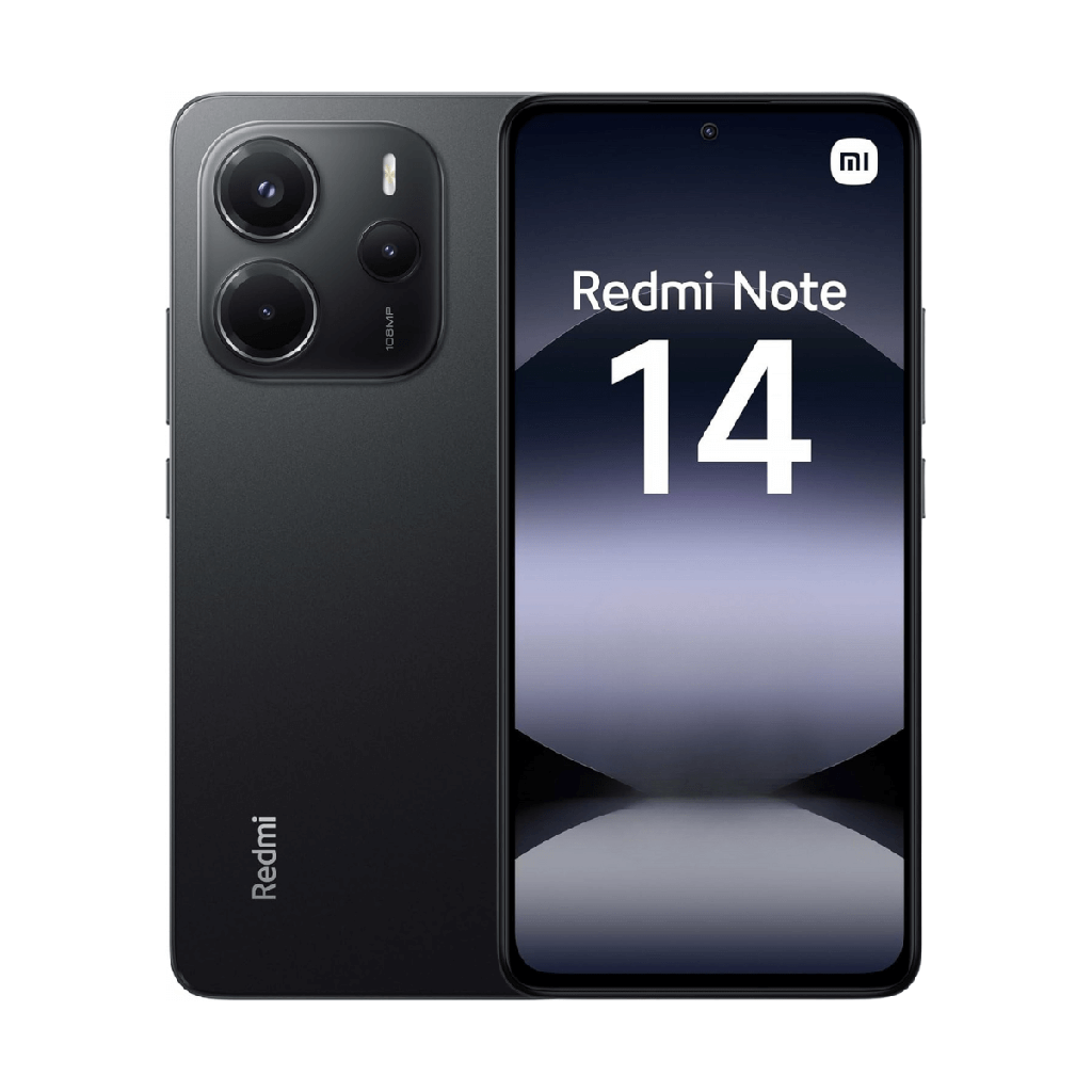 Xiaomi Redmi Note 14 4G 8 GB/256 GB Mitternachtsschwarz (Midnight Black) Dual-SIM