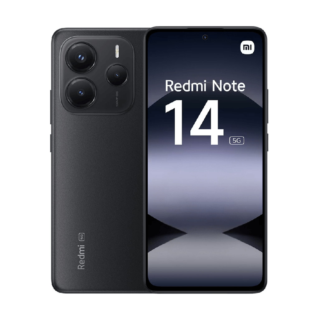Xiaomi Redmi Note 14 5G 8 Go/256 Go Noir minuit (Midnight Black) Double SIM