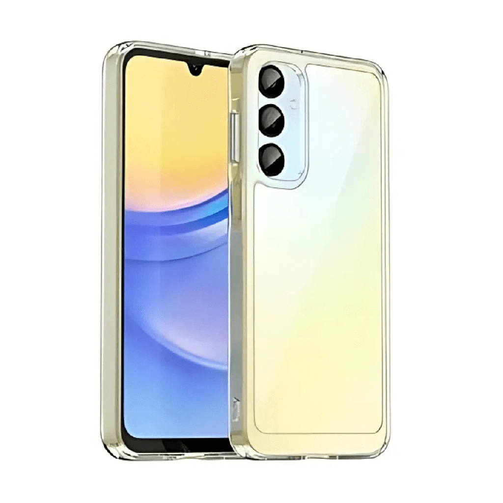 Samsung Galaxy A16 4G / 5G hybrid case (bumper + transparent back) Transparent