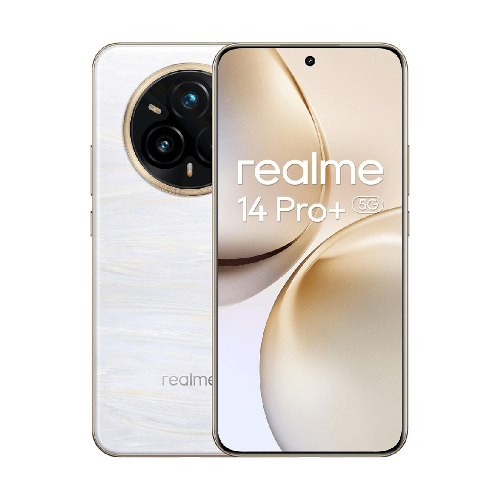 Realme 14 Pro+ 5G 8 Go/256 Go Blanc (Pearl White) Double SIM