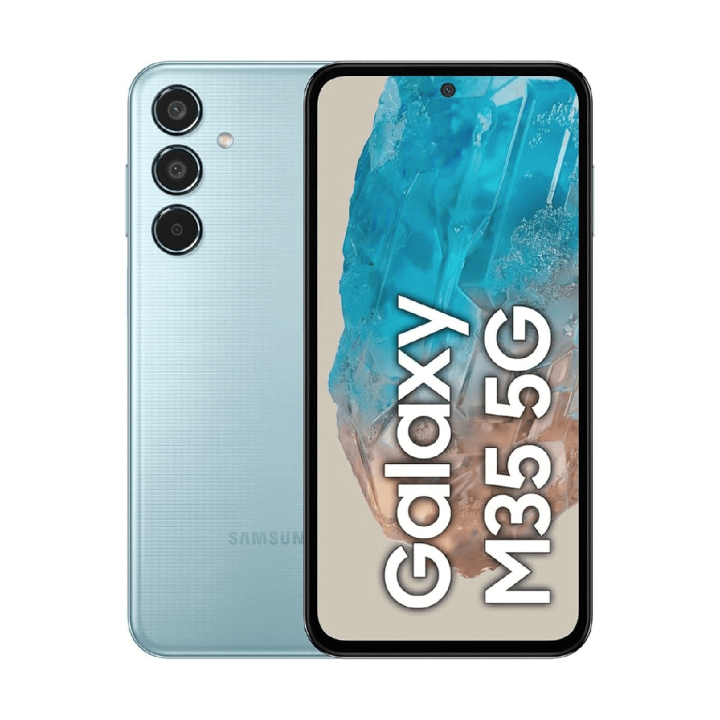 Samsung Galaxy M35 5G 6 Go/128 Go Bleu (Light Blue) Double SIM SM-M356B
