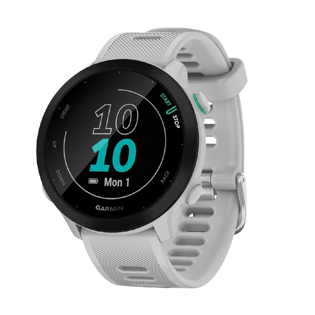 Garmin Forerunner 55 42mm GPS Smartwatch Bianco (White)