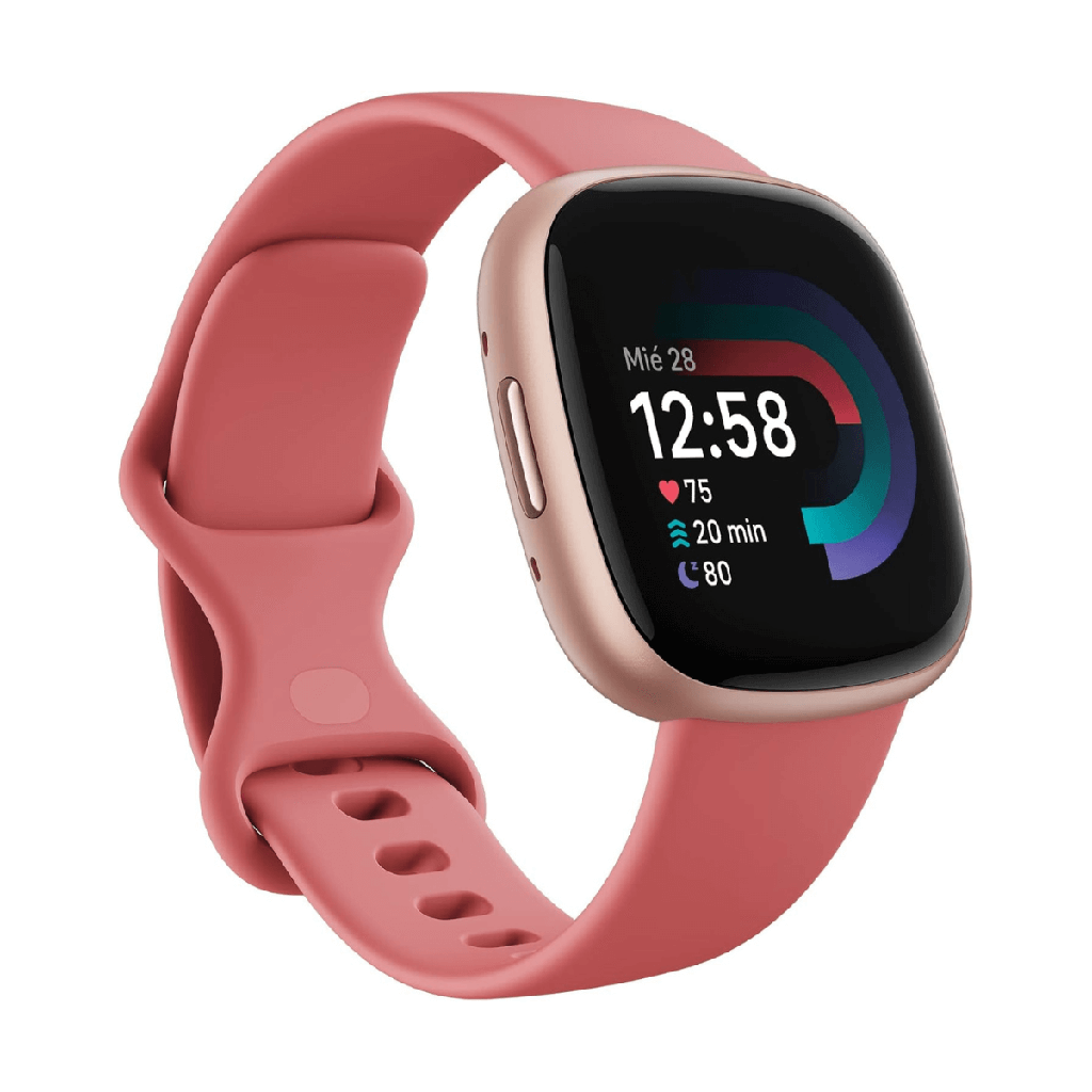 Google Fitbit Versa 4 GPS 40 mm Smartwatch Pink Sand (Pink Sand)