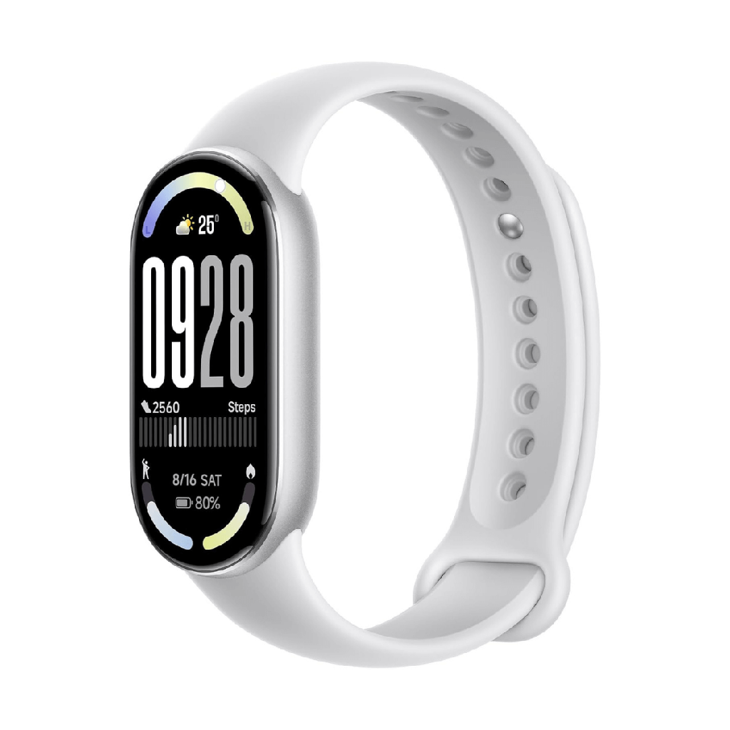 Bracelet d'activité Xiaomi Smart Band 10 Argent (Glacier Silver)