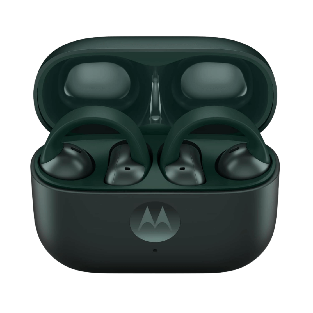 Auricolari Bluetooth Motorola Moto Buds Loop, verdi (Trekking Green)