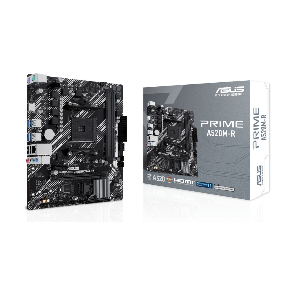 Placa Base Asus Prime A520M-R Socket AM4/ Micro ATX