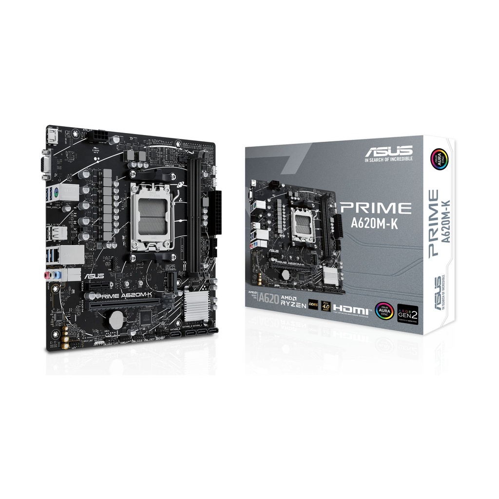 Placa Base Asus Prime A620M-K Socket AM5/ Micro ATX