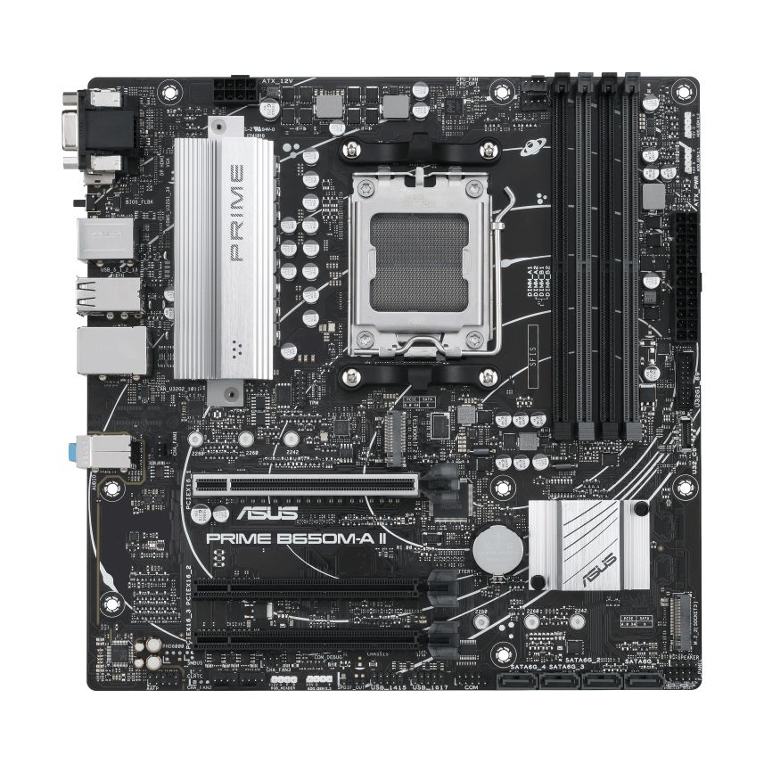 Placa Base Asus Prime B650M-A II-CSM/ Socket AM5/ Micro ATX
