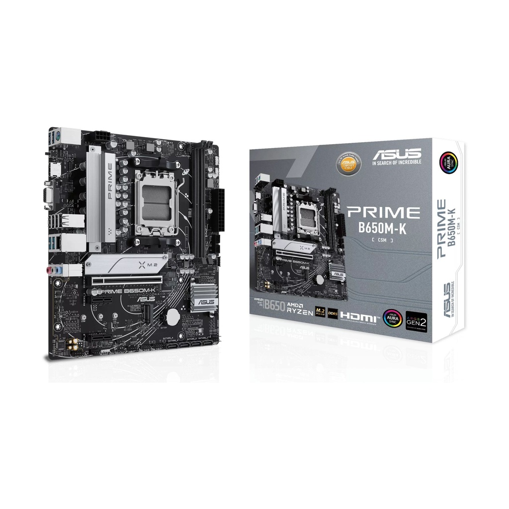 Placa Base Asus Prime B650M-K/ Socket AM5/ Micro ATX