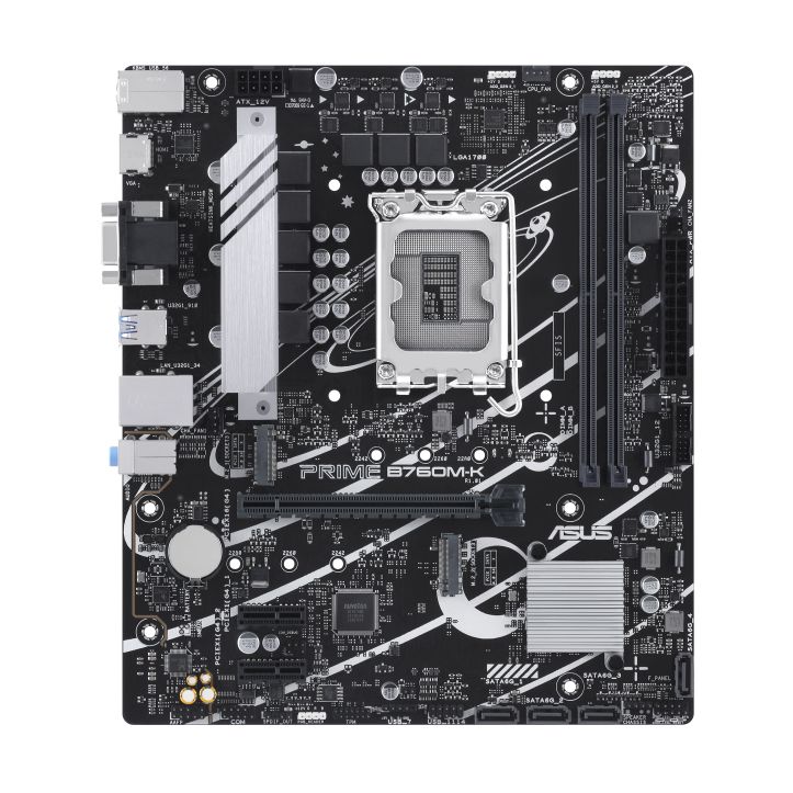 Placa Base Asus PRIME B760M-K Socket 1700/ Micro ATX