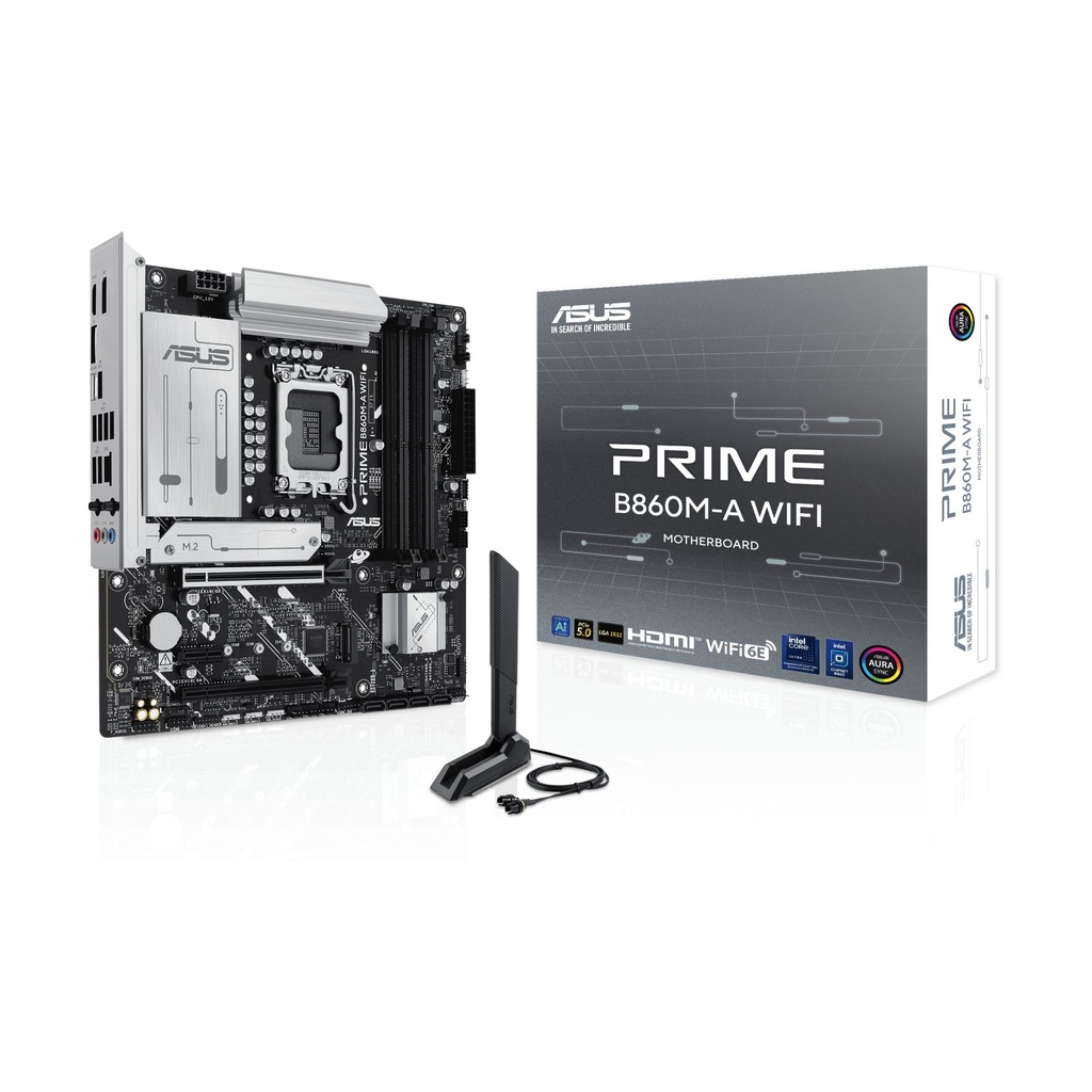 Placa Base Asus PRIME B860M-A WIFI Socket 1851/ Micro ATX