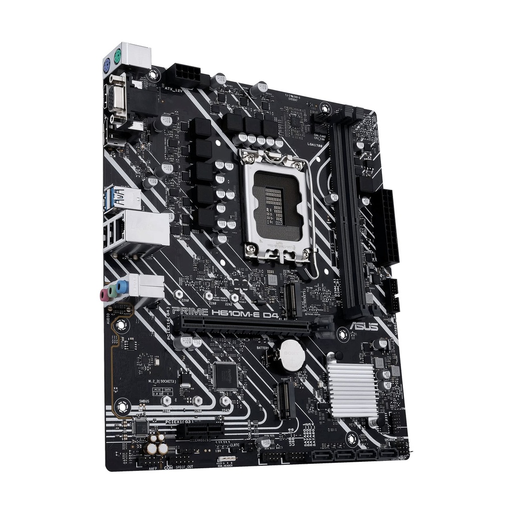 Placa Base Asus Prime H610M-E D4-CSM/ Socket 1700/ Micro ATX