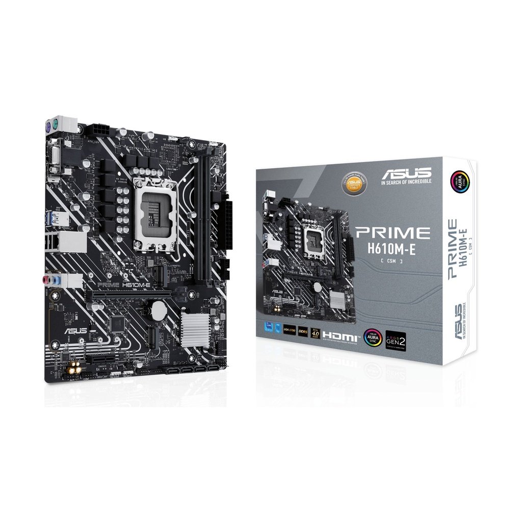 Placa Base Asus Prime H610M-E-CSM/ Socket 1700/ Micro ATX