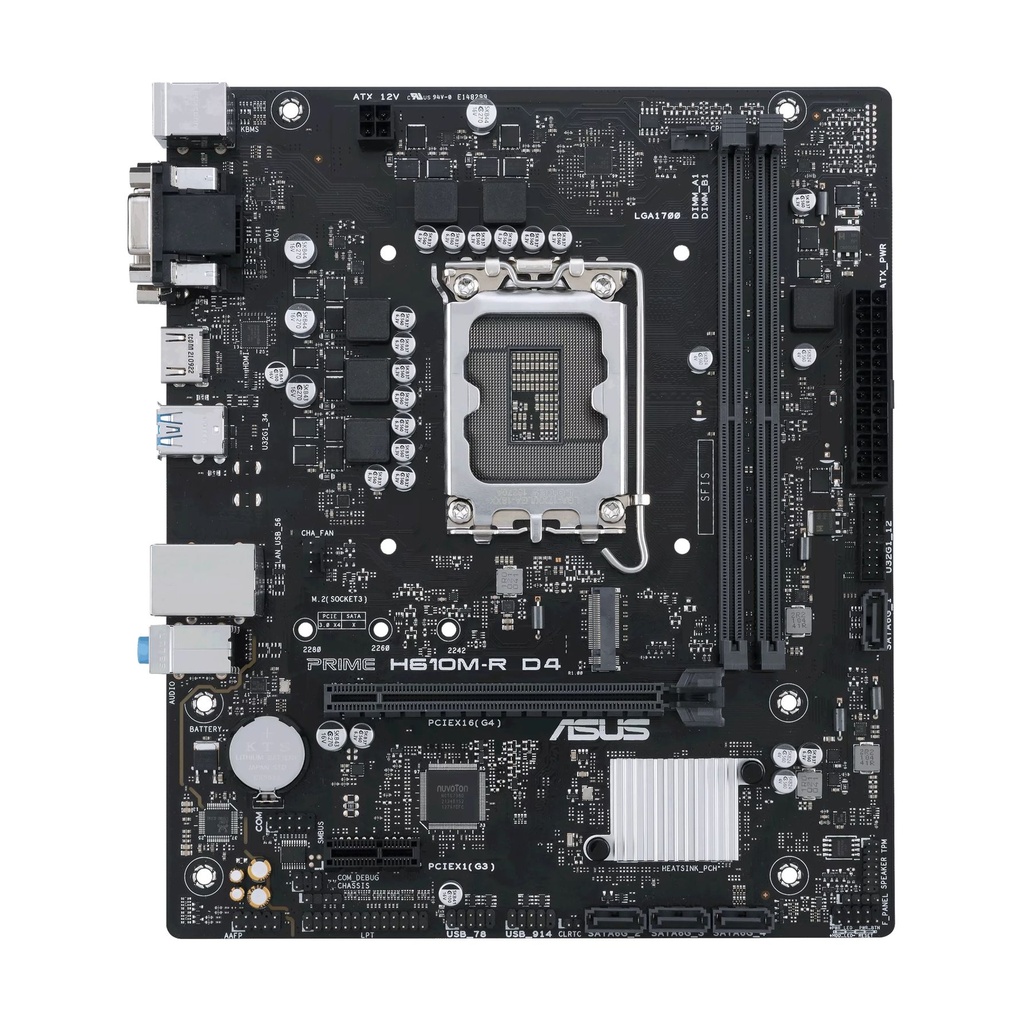 Asus Prime H610M-R D4 Socket 1700/ Micro ATX/ Bulk Motherboard