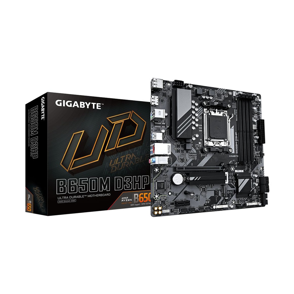Gigabyte B650M D3HP Socket AM5/Micro ATX Motherboard