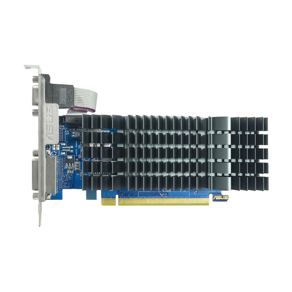 Tarjeta Gráfica Asus GeForce GT 710 SL EVO BRK/ 2GB GDDR5/ Compatible con Perfil Bajo