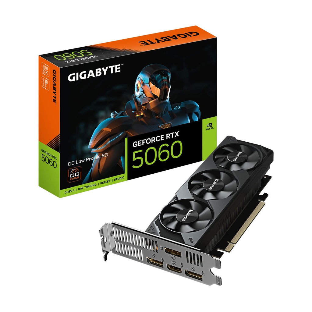 Gigabyte GeForce RTX 5060 OC Low Profile/ 8GB GDDR7 Graphics Card