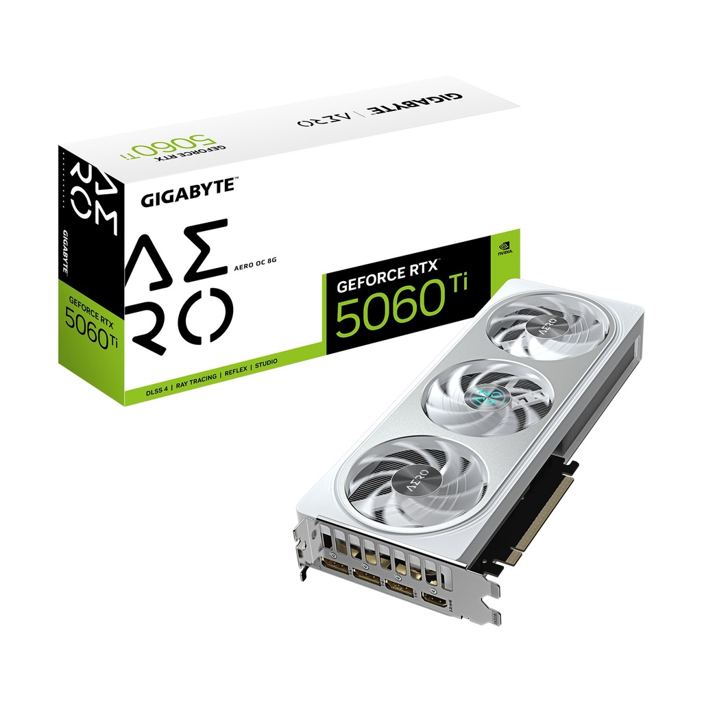 Gigabyte GeForce RTX 5060 Ti AERO OC/ 8GB GDDR7 Graphics Card