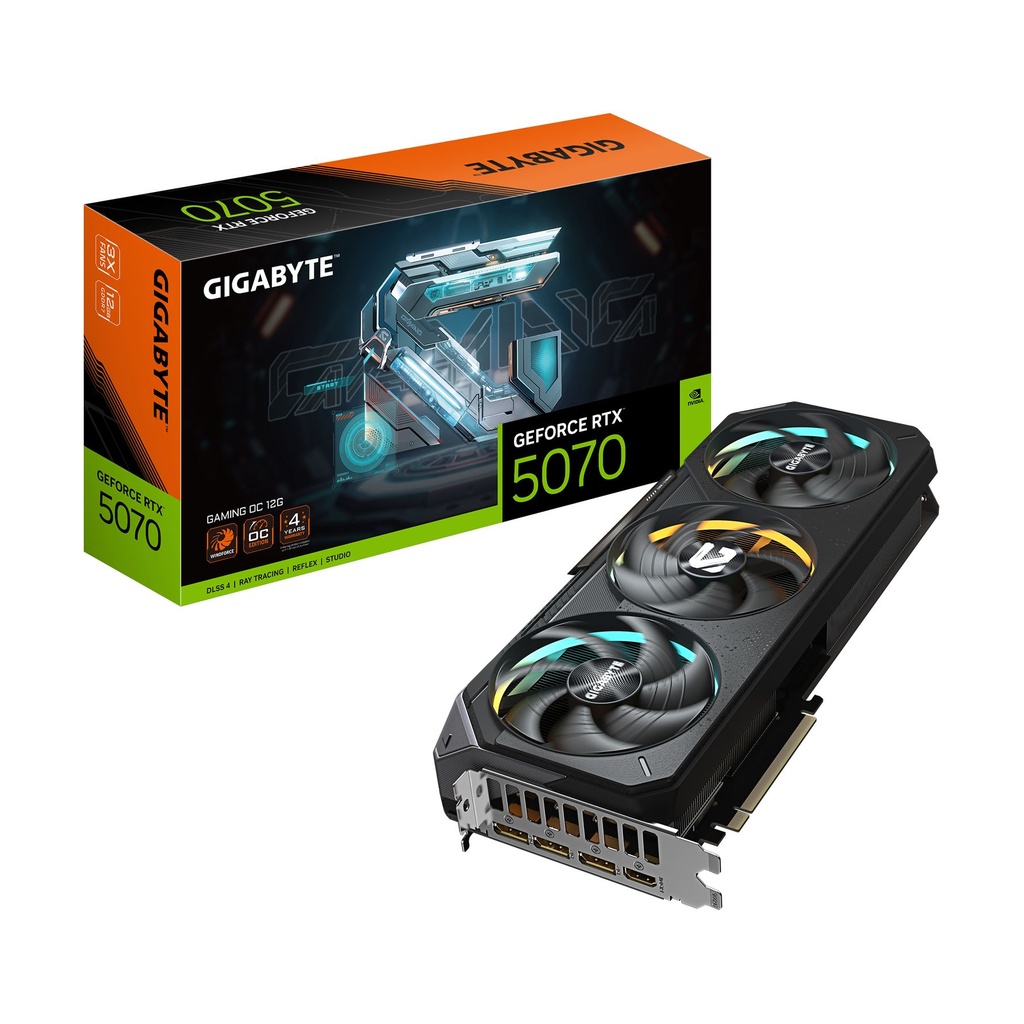 Gigabyte GeForce RTX 5070 Gaming OC Graphics Card/ 12GB GDDR7