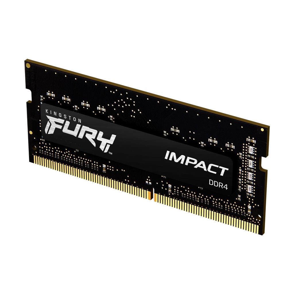 Memoria RAM Kingston FURY Impact 16GB/ DDR4/ 3200MHz/ 1.2V/ CL20/ SODIMM