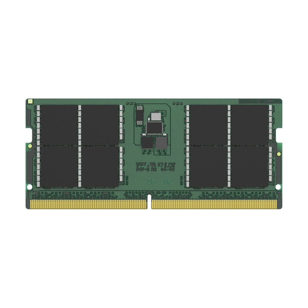 Memoria RAM Kingston ValueRAM 32GB/ DDR5/ 5600MHz/ 1.1V/ CL46/ SODIMM