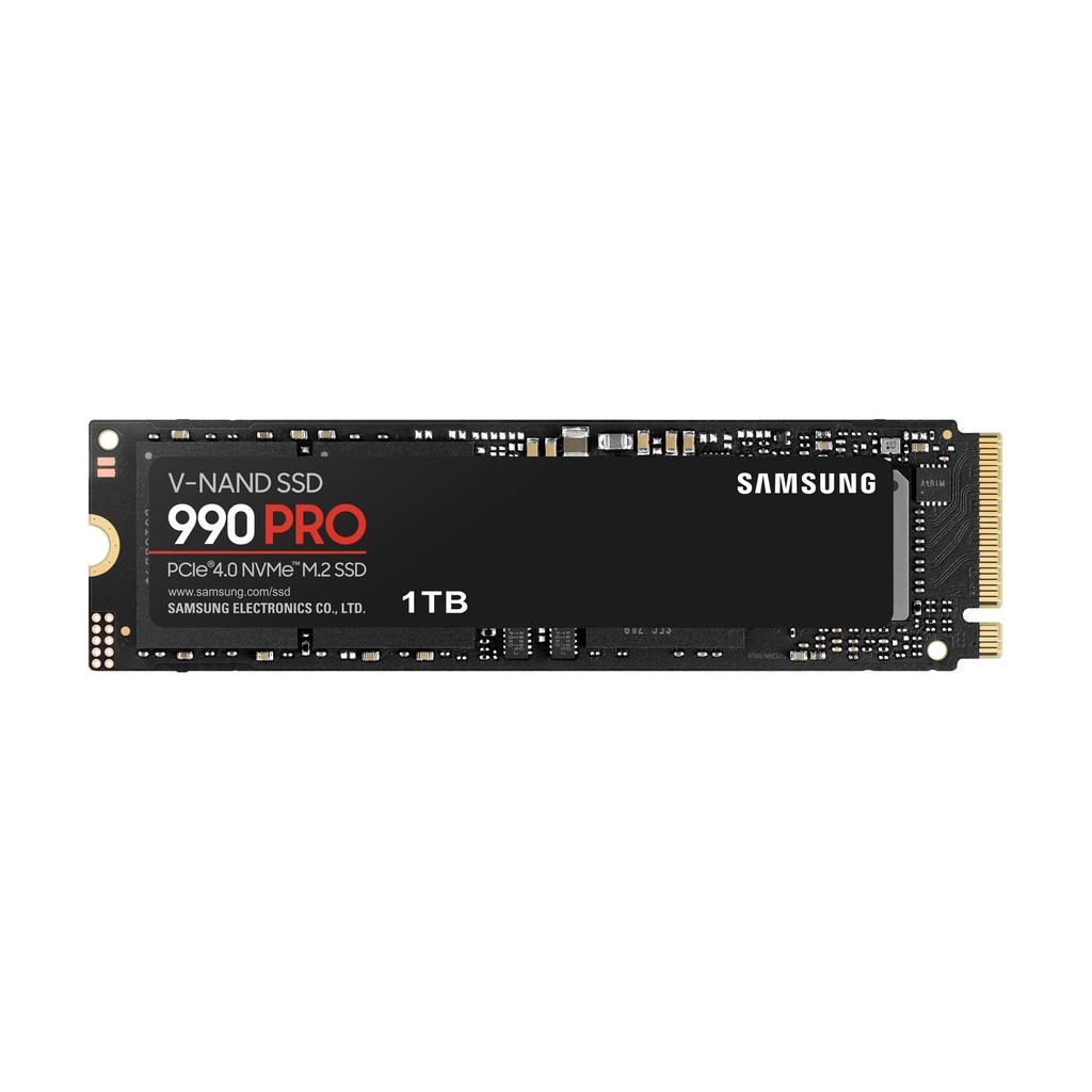Disco SSD Samsung 990 PRO 1TB/ M.2 2280 PCIe 4.0/ Compatible con PS5 y PC/ Full Capacity