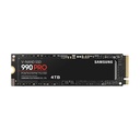 Disco SSD Samsung 990 PRO 4TB/ M.2 2280 PCIe 4.0/ Compatible con PS5 y PC/ Full Capacity