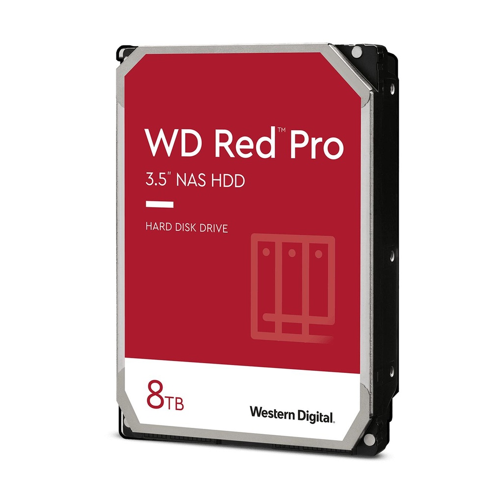 Disco Duro Western Digital WD Red Pro NAS 8TB/ 3.5"/ SATA III/ 256MB