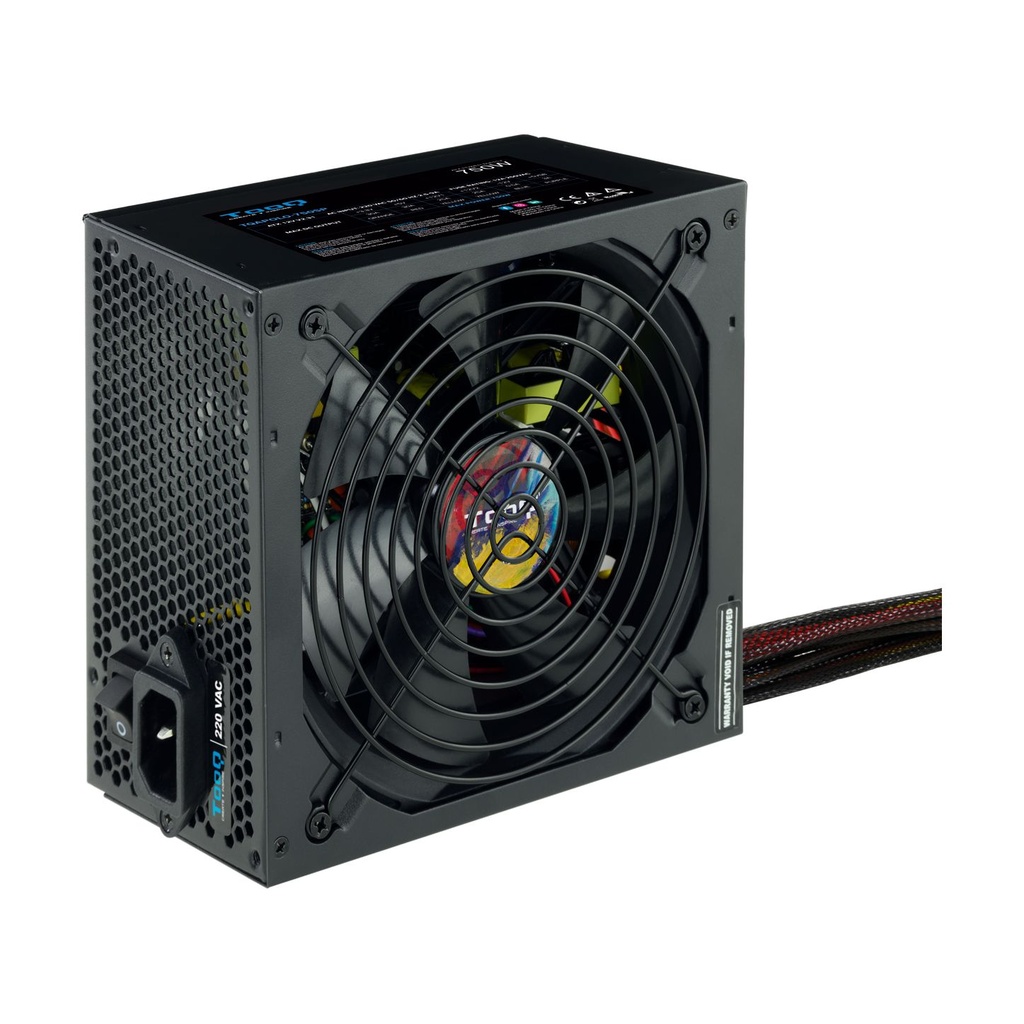 Fuente de Alimentación Tooq TQAPOLO-750SP/ 750W/ Ventilador 14cm