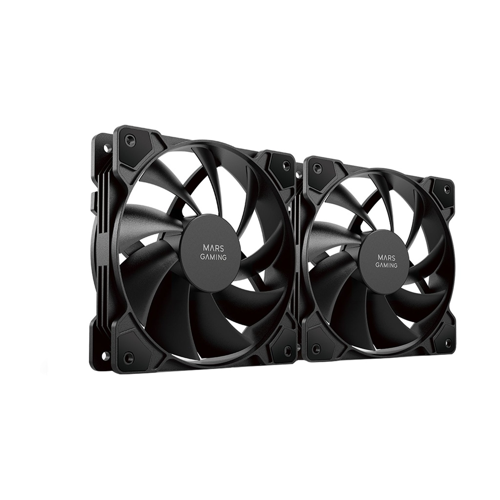Pack 2 Ventiladores Mars Gaming MF-PROX2/ 12cm