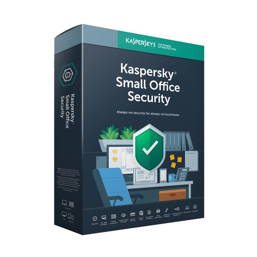 Kaspersky Small Office Security 7 Antivirus / 5 Devices + 1 Server / 1 Year
