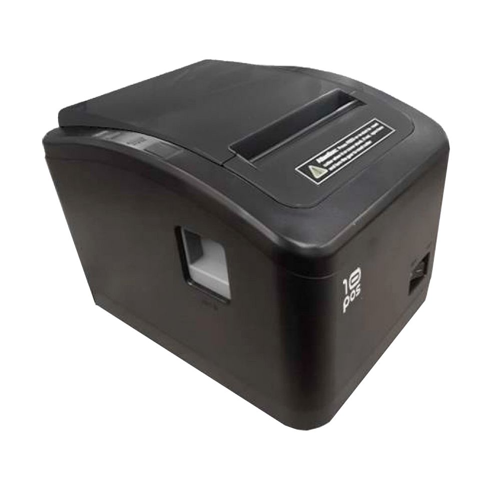 Impresora de Tickets 10POS RP-12N/ Térmica/ Ancho papel 80mm/ USB-RS232-Ethernet-RJ11/ Negra