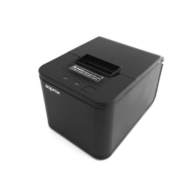 Impresora de Tickets Approx appPOS58MU/ Térmica/ Ancho papel 58mm/ USB/ Negra