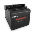Impresora de Tickets Approx appPOS80ALARM/ Térmica/ Ancho papel 58 y 80mm/ USB-RS232-LAN-RJ11/ Negra