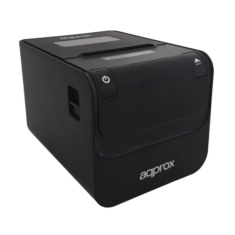 Impresora de Tickets Approx appPOS80USB+WIFI/ Térmica/ Ancho papel 80 y 58mm/ USB-WiFi-RJ11/ Negra