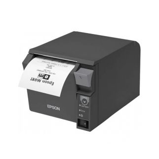 Impresora de Tickets Epson TM-T70II/ Térmica/ Ancho papel 80mm/ USB-Ethernet/ Negra