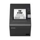 Impresora de Tickets Epson TM-T20III/ Térmica/ Ancho papel 80mm/ USB-RS232/ Negra