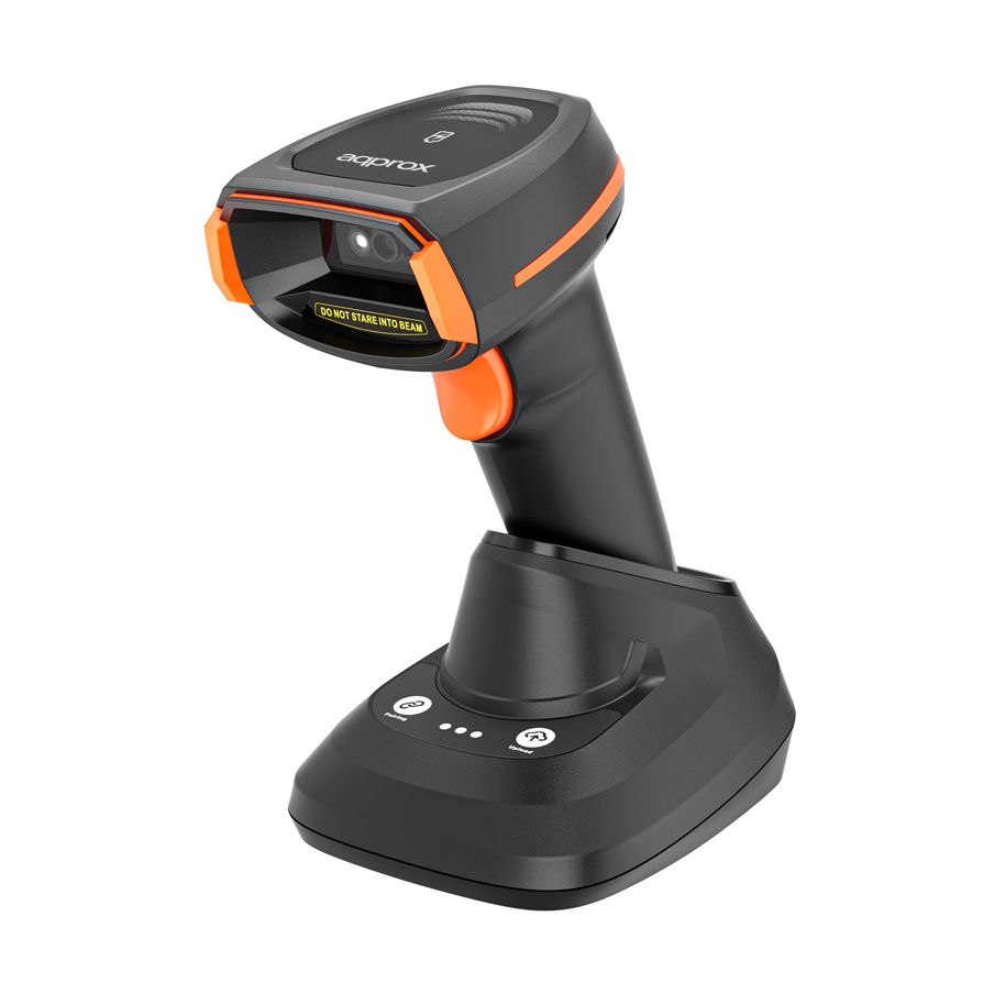 Lector de Código de Barras 1D-2D-QR Approx appLS24WSBS/ USB/ Bluetooth/ Radiofrecuencia