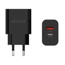 Aisens A110-0682 Wall Charger/ 1xUSB Type-C/ 1x USB/ 20W