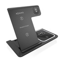 Aisens Wireless Charging Base ASCH-15W3WC043-BK/ 15W