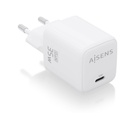 Aisens GaN Wall Charger ASCH-35W1P016-W/ 1xUSB Type-C/ 35W