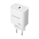 Nanocable Wall Charger 10.10.2009/ 1xUSB Type-C/ 30W/ White