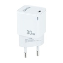GaN TooQ TQWC-GANPD30WT Wall Charger / 1xUSB Type-C / 30W