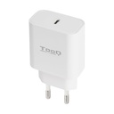 TooQ TQWC-PDUSBC20W Wall Charger / 1xUSB Type-C / 20W