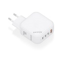 Aisens ASCH-100W4P028-W/ 3xUSB Type-C/ 1x USB/ 100W GaN Wall Charger