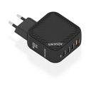 Aisens GaN Wall Charger ASCH-100W4P029-BK/ 3xUSB Type-C/ 1x USB/ 100W