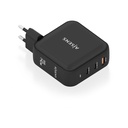 Aisens GaN Wall Charger ASCH-140W3P031-BK/ 2xUSB Type-C/ 1xUSB/ 140W