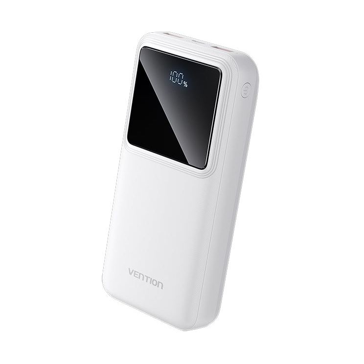 Powerbank 20000mAh Vention FHLW0/ 22.5W/ Blanca
