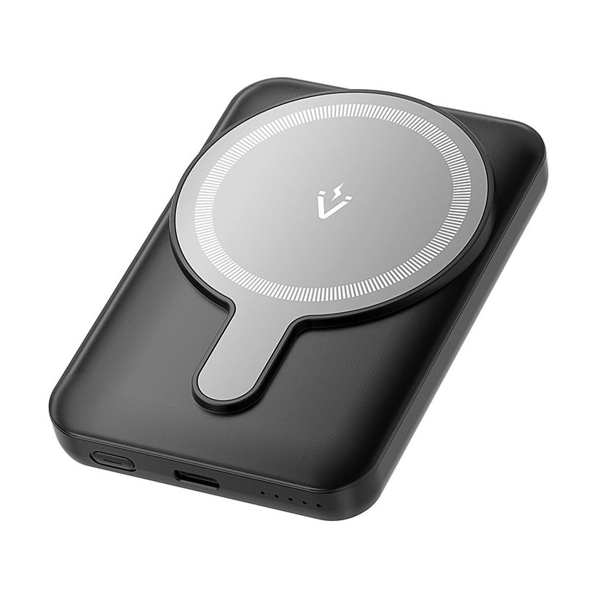 Powerbank 5000mAh Vention FHSB0/ 20W/ Wireless/ Black